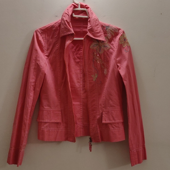 Apriori (Germany) Pink Jacket / Embrodered / Light Cotton - Picture 6 of 14